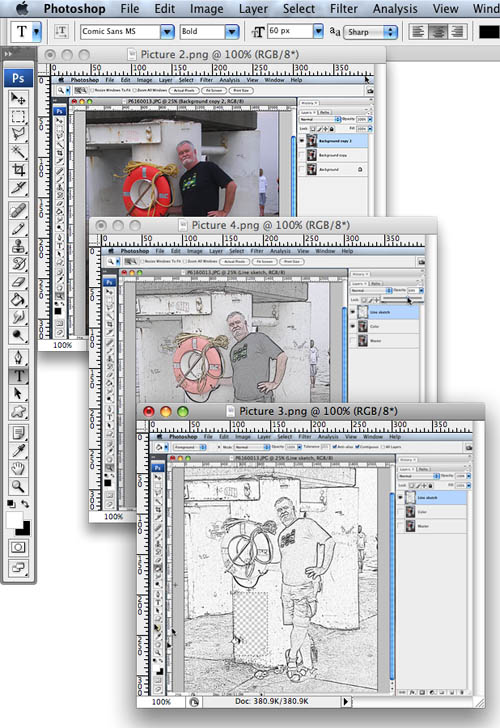 Making Comics with Photoshop